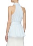 Back View - Click To Enlarge - ACLER - 'Prospect' Belted Sleeveless Pleated Top