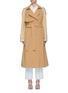 Main View - Click To Enlarge - ACLER - 'Newton' Colourblock Cotton Trench Coat
