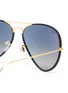 Detail View - Click To Enlarge - RAY-BAN - Metal Accent Acetate Aviator Sunglasses