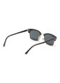 Figure View - Click To Enlarge - RAY-BAN - Metal Bridge Rectangular Acetate Frame Sunglasses