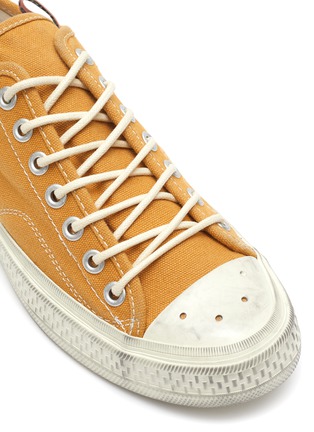 Detail View - Click To Enlarge - ACNE STUDIOS - Canvas Lace Up Sneakers
