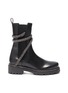 Main View - Click To Enlarge - RENÉ CAOVILLA - Cleo' hematite strass coil chelsea boots