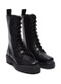 Detail View - Click To Enlarge - RENÉ CAOVILLA - Strass embellished midsole combat boots