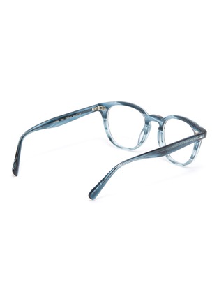 Figure View - Click To Enlarge - OLIVER PEOPLES - Ripple Effect Acetate Phantos Frame Optical Glasses