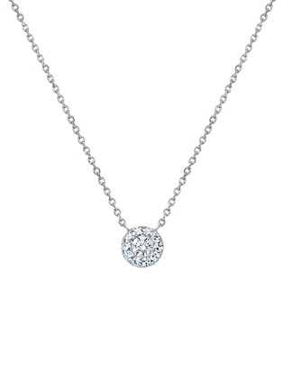 Detail View - Click To Enlarge - SARAH ZHUANG - 'Mix & Match' diamond 18k white gold necklace