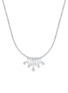 Main View - Click To Enlarge - SARAH ZHUANG - 'Spotlight' diamond 18k white gold necklace