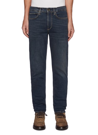 Main View - Click To Enlarge - RAG & BONE - Fit 2' Mid Rise Straight Leg Slim Washed Jeans