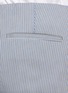 THEORY - Fine Pinstripe Cotton Crop Treeca Pants