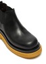 Detail View - Click To Enlarge - BOTTEGA VENETA - Crepe Sole Leather Ankle Chelsea Boots