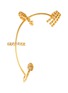 Main View - Click To Enlarge - JOANNA LAURA CONSTANTINE - Stone Embellished Twist Wire Single Ear Cuff