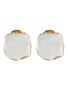 Main View - Click To Enlarge - JOANNA LAURA CONSTANTINE - 'Feminine Waves' Contrast Enamel Accent Stud Earring