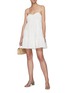 Figure View - Click To Enlarge - C/MEO COLLECTIVE - Awakened' Spaghetti Strap Cotton Mini Dress