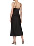 Back View - Click To Enlarge - C/MEO COLLECTIVE - What You Do' Ruched Neck Slip Dress