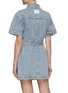 Back View - Click To Enlarge - C/MEO COLLECTIVE - Heart Full' Wash Denim Dress