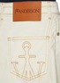  - JW ANDERSON - Asymmetrical Hem Logo Denim Skirt