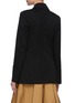 Back View - Click To Enlarge - JW ANDERSON - Roll-up Cuff Satin Lapel Wool Gabardine Blazer