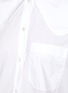  - JW ANDERSON - Oversized Round Collar Cotton Poplin Shirt