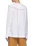 Back View - Click To Enlarge - JW ANDERSON - Oversized Round Collar Cotton Poplin Shirt