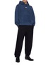 Figure View - Click To Enlarge - MAISON MARGIELA - High Waist Buckled Cuff Wool Blend Pants