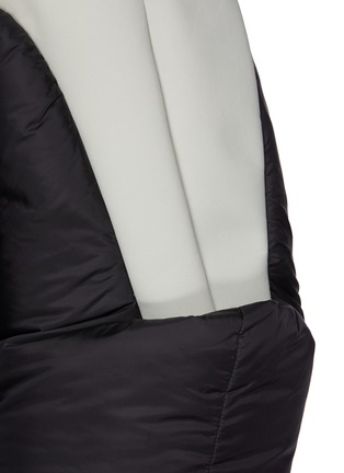  - RICK OWENS - Puffer Panelled Two Toned Bomber Jacket
