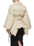 Back View - Click To Enlarge - RICK OWENS - TOMMYWING' BELTED WRAP DOWN JACKET