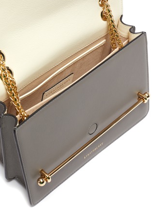 Detail View - Click To Enlarge - STRATHBERRY - 'EAST/WEST' CROSSBODY PANELLED LEATHER BAG