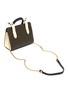 Detail View - Click To Enlarge - STRATHBERRY - 'NANO TOTE' METAL BAR CLOSURE Tricolour LEATHER CROSSBODY BAG