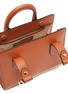 Detail View - Click To Enlarge - STRATHBERRY - 'Nano Tote' Metal Bar Closure Leather Crossbody Bag