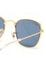 Detail View - Click To Enlarge - RAY-BAN - Square Metal Frame Junior Sunglasses