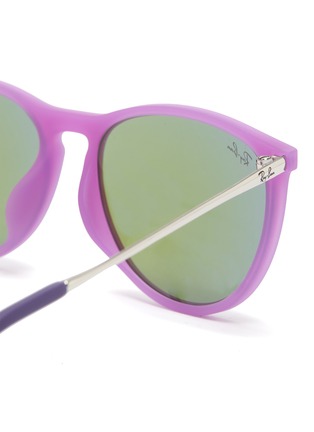Detail View - Click To Enlarge - RAY-BAN - 'Izzy' Sanded Acetate Frame Junior Sunglasses