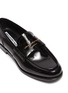 ALEXANDER WANG -  ''Carter' logo embossed leather loafers