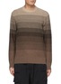 Main View - Click To Enlarge - THEORY - Burton' Gradient Coloured Cashmere And Wool Blend Knit Sweater