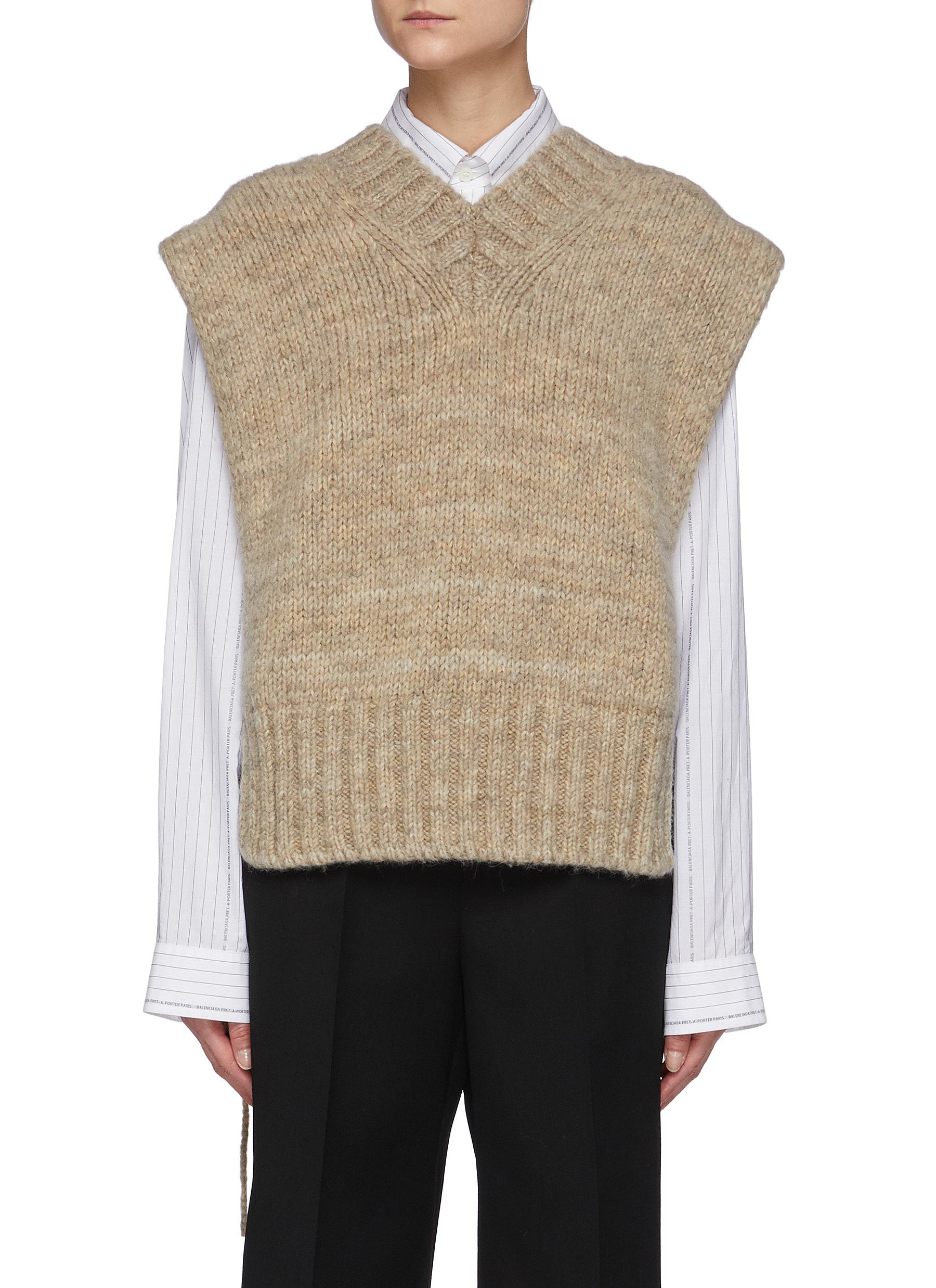 margiela knit vest
