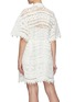 Back View - Click To Enlarge - ZIMMERMANN - Shelly' Embroidered Lace Shirt Dress