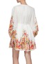 Back View - Click To Enlarge - ZIMMERMANN - 'Mae' floral print mini dress