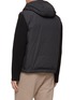 Back View - Click To Enlarge - THEORY - Brandon' Padded Wool Knit Sleeve Jacket