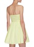 Back View - Click To Enlarge - SELF-PORTRAIT - Strapless cotton mini dress