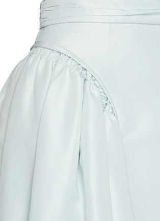 - SELF-PORTRAIT - Pleat Panel Taffeta Midi Skirt