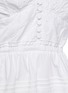  - SELF-PORTRAIT - Off-shoulder Scallop Hem Cotton Tier Mini Dress