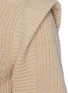  - SELF-PORTRAIT - Cut Out Detail Cotton Wool Blend Sweater