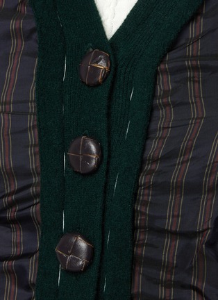  - MAISON MARGIELA - Trompe L'Oeil Wool Knit Vest Ruffled Polo Shirt