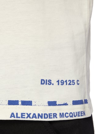  - ALEXANDER MCQUEEN - Graffiti logo print T-shirt