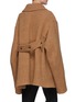 Back View - Click To Enlarge - MAISON MARGIELA - Oversize Wool Double Breast Coat