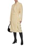 Figure View - Click To Enlarge - LEMAIRE - Cotton Shirt Dress With Wrapping Overlay