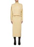 Main View - Click To Enlarge - LEMAIRE - Relaxed Cotton Turtleneck Midi Dress