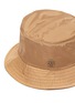 Detail View - Click To Enlarge - MAISON MICHEL - Jason' Logo Plaque Kids Nylon Bucket Hat