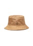 Main View - Click To Enlarge - MAISON MICHEL - Jason' Logo Plaque Kids Nylon Bucket Hat
