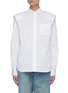 Main View - Click To Enlarge - R13 - Fold Padded Shoulder Patch Pocket Cotton Shirt