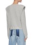 Back View - Click To Enlarge - R13 - Tuck-in Padded Shoulder Sweatshirt