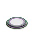 Main View - Click To Enlarge - LA DOUBLEJ - Soup and Dinner Plates Set Of 2—Rainbow Viola